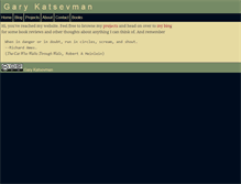Tablet Screenshot of gkatsev.com